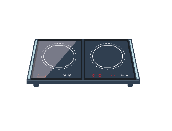 Image of an Induction Stoves